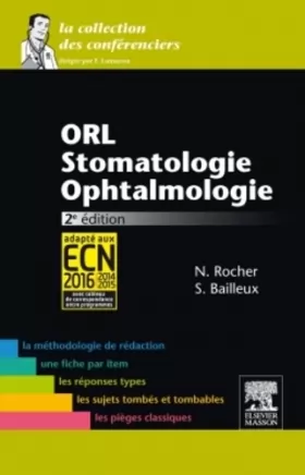 Couverture du produit · ORL-Stomatologie-Ophtalmologie