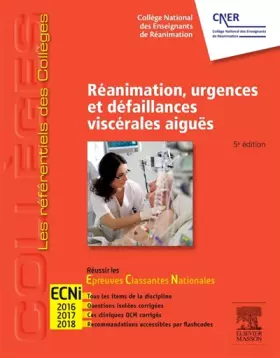 Couverture du produit · Réanimation, urgences et défaillances viscérales aiguës: Réussir les ECNi