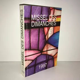 Couverture du produit · Missel des dimanches Tome 1997: 1997