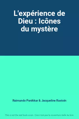 Couverture du produit · L'expérience de Dieu : Icônes du mystère