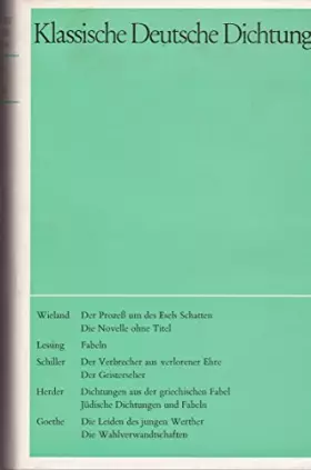 Couverture du produit · Klassische Deutsche Dichtung, Band 22: Wegbereiter