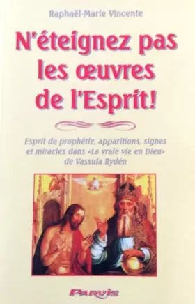 Couverture du produit · N'éteignez pas les ouvres de l'Esprit