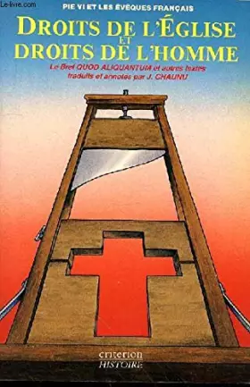 Couverture du produit · Les droits de l'eglise et les droits de l'homme
