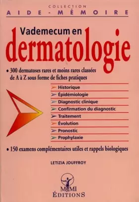 Couverture du produit · Le vademecum des dermatoses complexes