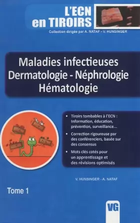 Couverture du produit · Maladies infectieuses Dermatologie - néphrologie - hématologie