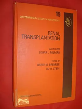 Couverture du produit · Renal Transplantation