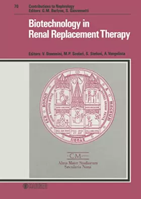 Couverture du produit · Biotechnology in Renal Replacement Therapy