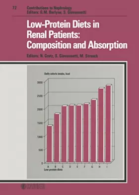 Couverture du produit · Low Protein Diets in Renal Patients: Composition and Absorption