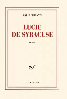 Couverture du produit · Lucie de Syracuse