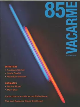 Couverture du produit · Vacarme N 85 pour Que Syrie Vive, Présente et Passee - Automne 2018