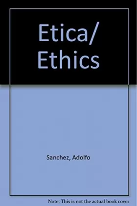 Couverture du produit · Etica/ Ethics
