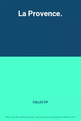 Couverture du produit · La Provence.