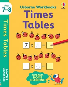 Couverture du produit · Usborne Workbooks Times Tables 7-8