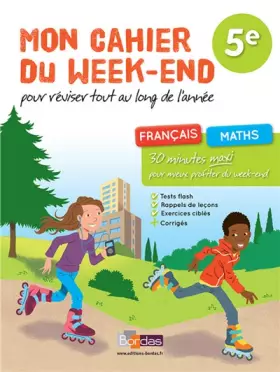 Couverture du produit · Mon cahier du week-end 5e