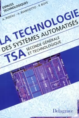 Couverture du produit · La technologie des systèmes automatisés, 2e générale