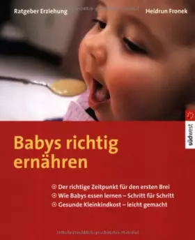 Couverture du produit · Babys richtig ernähren.