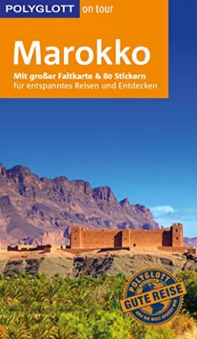 Couverture du produit · POLYGLOTT on tour Reiseführer Marokko: Mit großer Faltkarte und 80 Stickern
