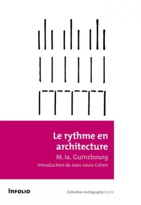 Couverture du produit · Le Rythme en architecture