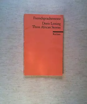 Couverture du produit · Three African Stories.