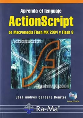 Couverture du produit · Aprenda el lenguaje ActionScript 2.0 de Macromedia Flash MX2004 y Flash 8.