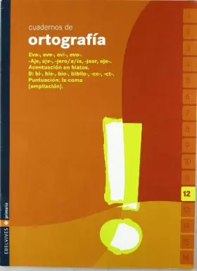 Couverture du produit · Cuaderno de ortografia 12 Primaria