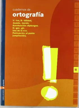 Couverture du produit · Cuaderno de ortografia 11 Primaria