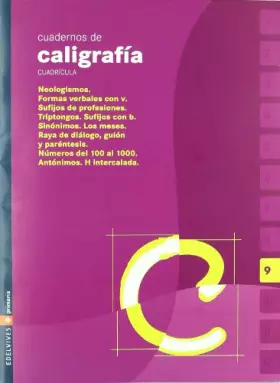 Couverture du produit · Cuaderno de caligrafia 9 Cuadricula (Primaria)