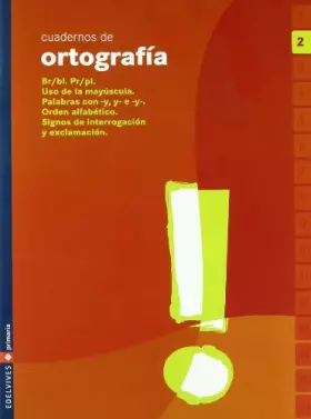 Couverture du produit · Cuaderno de ortografía 2 Primaria