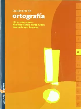 Couverture du produit · Cuaderno de ortografia 8 Primaria