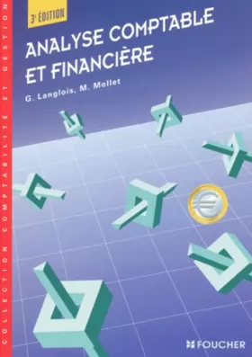 Couverture du produit · Analyse comptable et financière, 3e édition