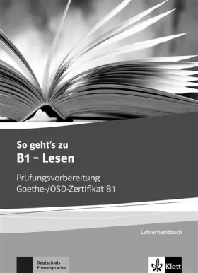 Couverture du produit · So geht's zu B1 - Lesen - Guide pédagogique