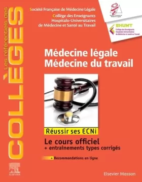 Couverture du produit · Médecine légale - Médecine du travail: Réussir les ECNi