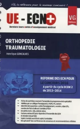 Couverture du produit · Orthopédie traumatologie