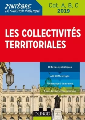 Couverture du produit · Les collectivités territoriales - 2019 - Cat. A, B, C