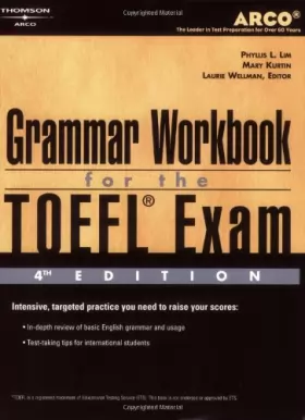 Couverture du produit · Grammar Workbook for the Toefl Exam