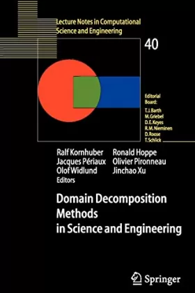Couverture du produit · Domain Decomposition Methods in Science and Engineering