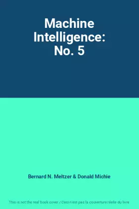 Couverture du produit · Machine Intelligence: No. 5