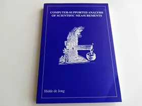 Couverture du produit · Computer-Supported Analysis of Scientific Measurements