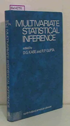 Couverture du produit · Title: Multivariate statistical inference Proceedings of