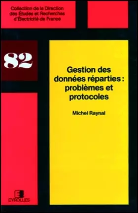 Couverture du produit · Gestion des données réparties