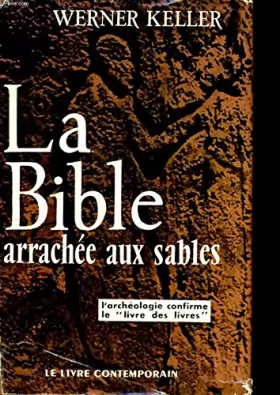 Couverture du produit · LA BIBLE ARRACHEE AUX SABLES