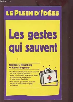 Couverture du produit · Les gestes qui sauvent (Le plein d'idées)