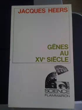 Couverture du produit · GENES AU Xv?me SIECLE