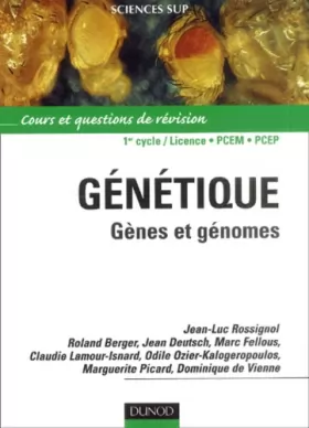 Couverture du produit · Génétique : Gènes et génomes - Cours et questions de révision