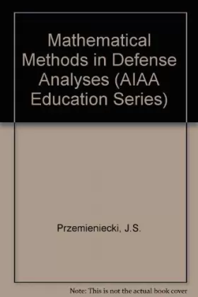 Couverture du produit · Mathematical Methods in Defense Analyses