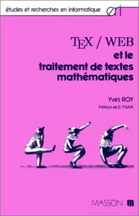 Couverture du produit · Tex/Web et le traitement de textes mathématiques