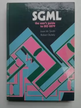 Couverture du produit · SGML: User's Guide to ISO 8879