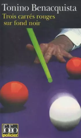 Couverture du produit · Trois Carrés Rouges Sur Fond Noir