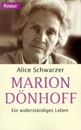 Couverture du produit · Marion Dönhoff. Ein widerständiges Leben (German Edition)