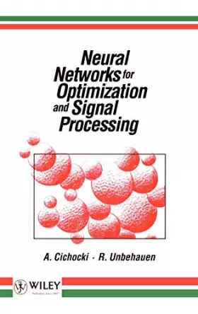 Couverture du produit · Neural Networks for Optimization and Signal Processing